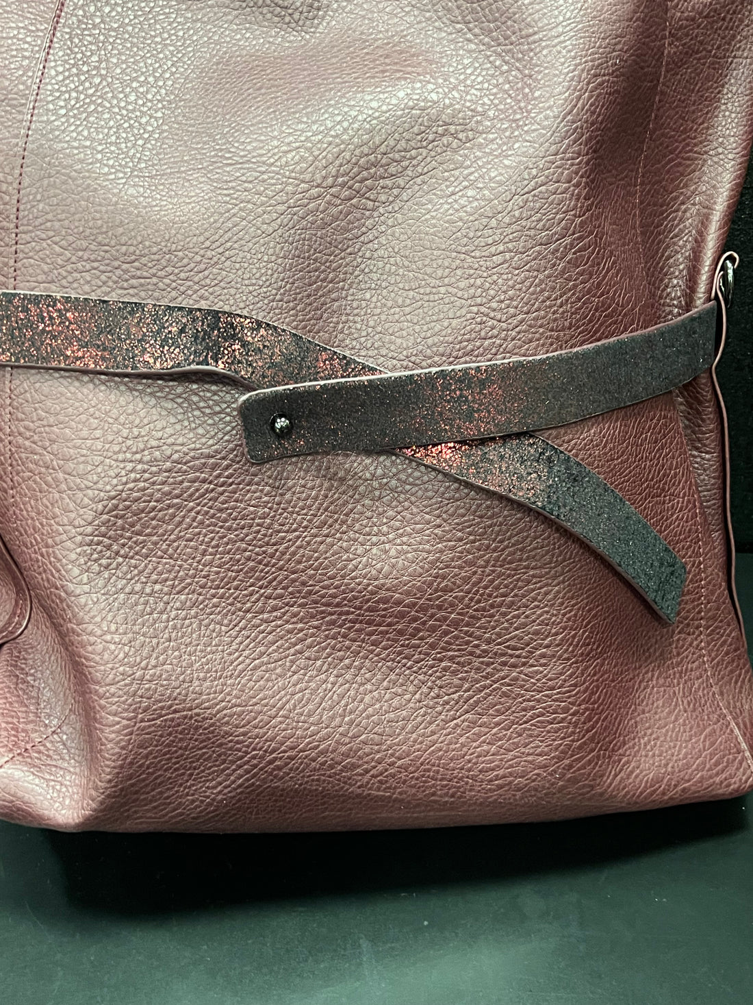 Sparkly Belt Shopper Bag