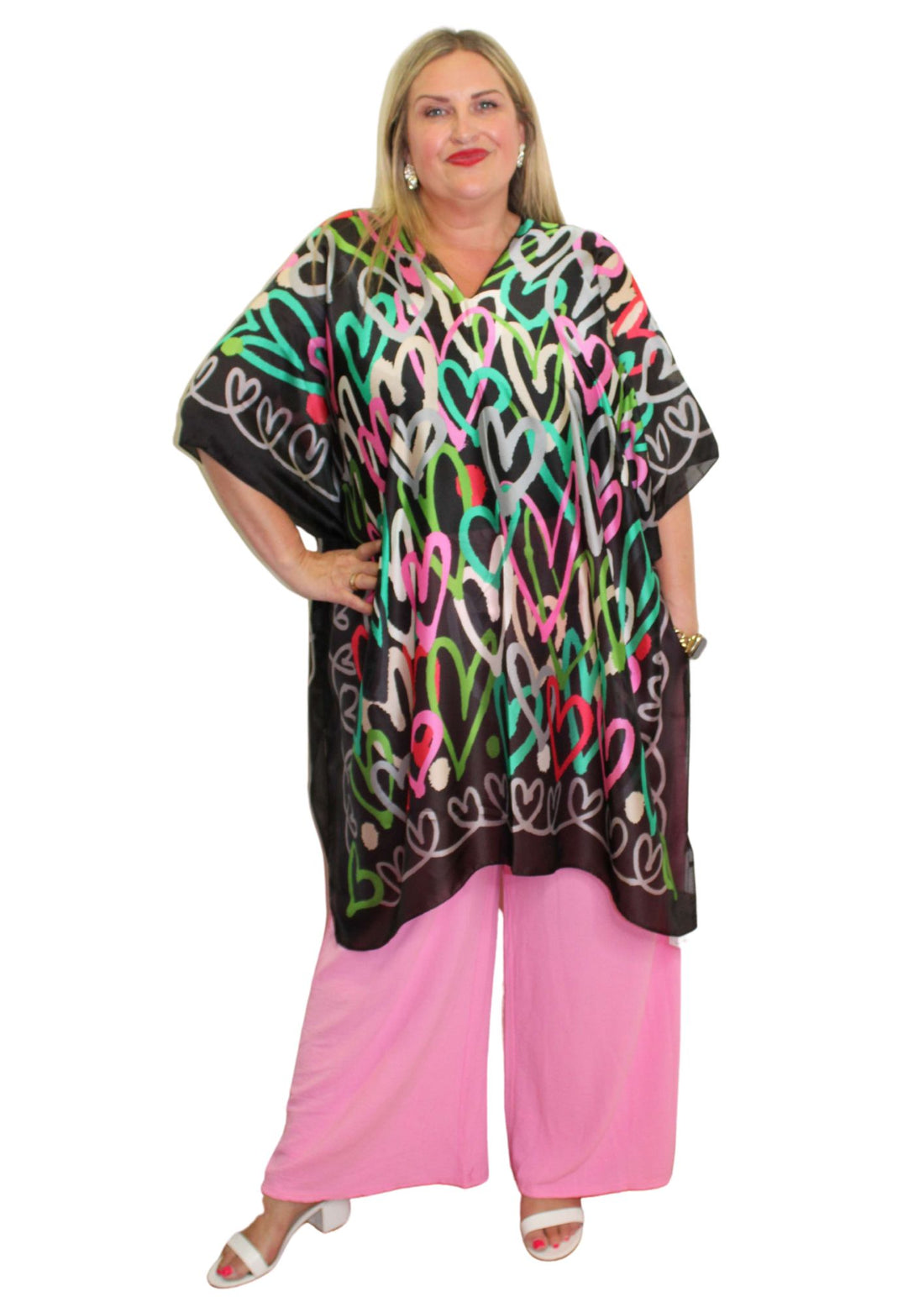 Spring Poncho Kurt Heart