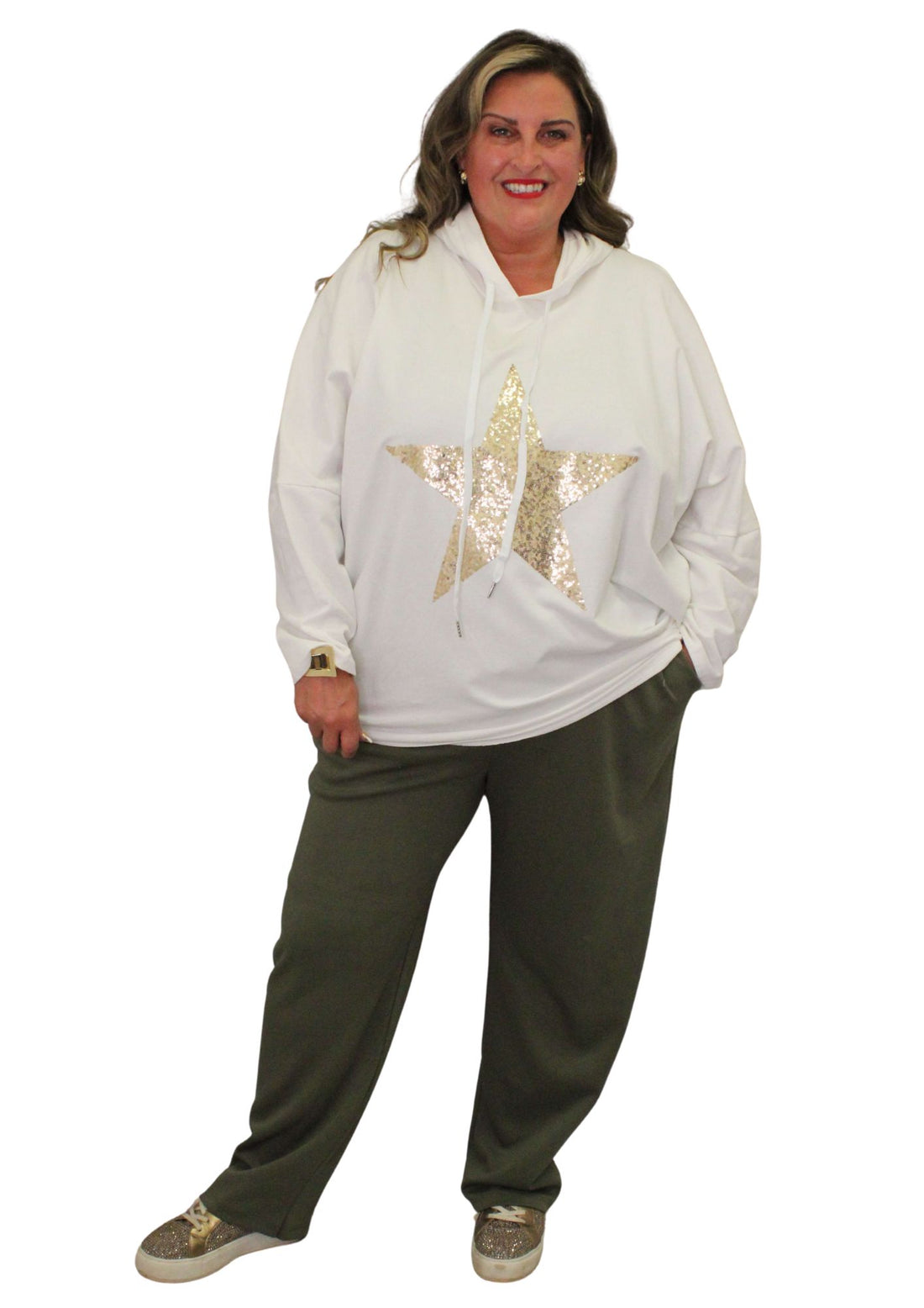 Sparkle Star T-Shirt Hoody