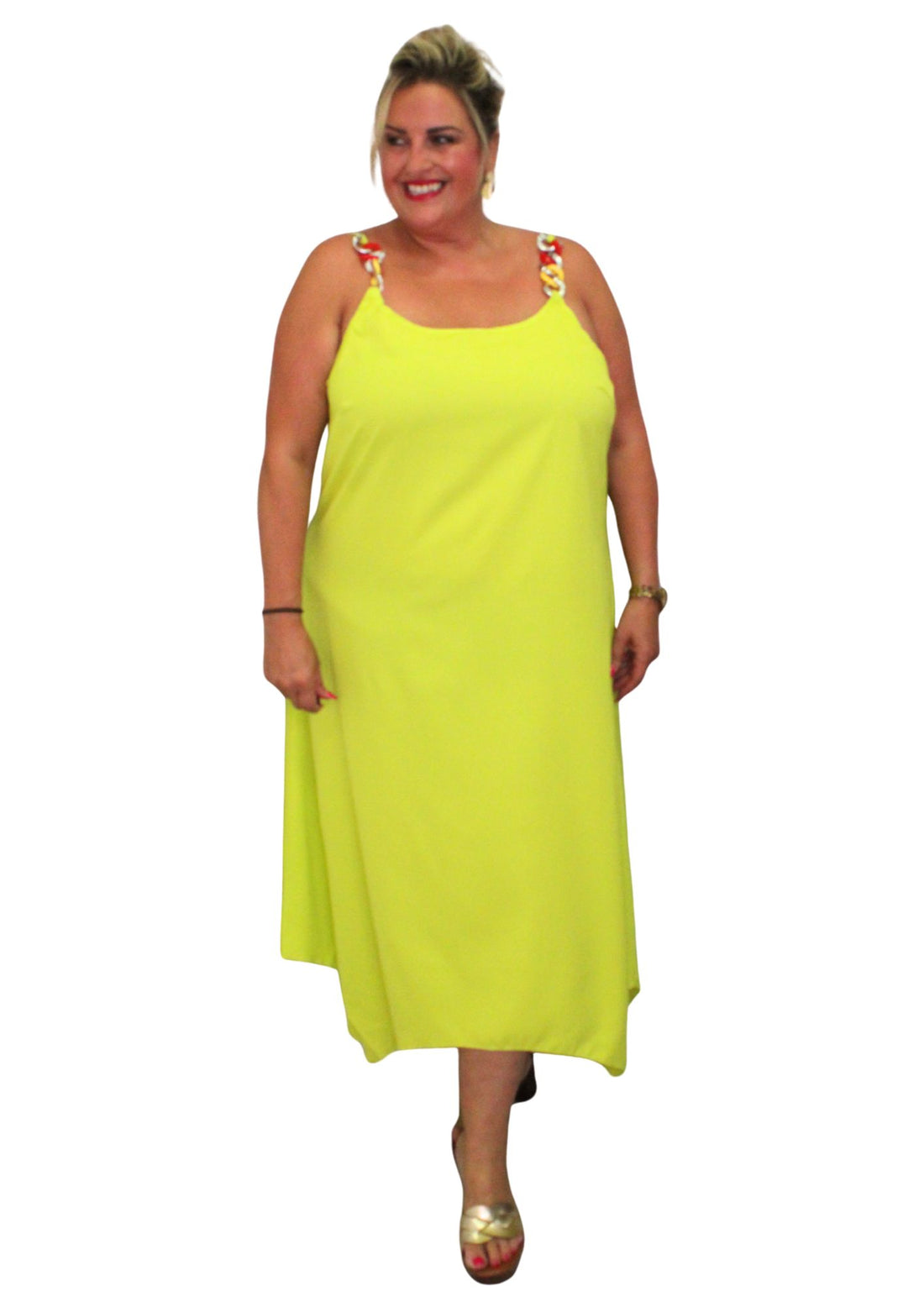 Link Strap Maxi Dress