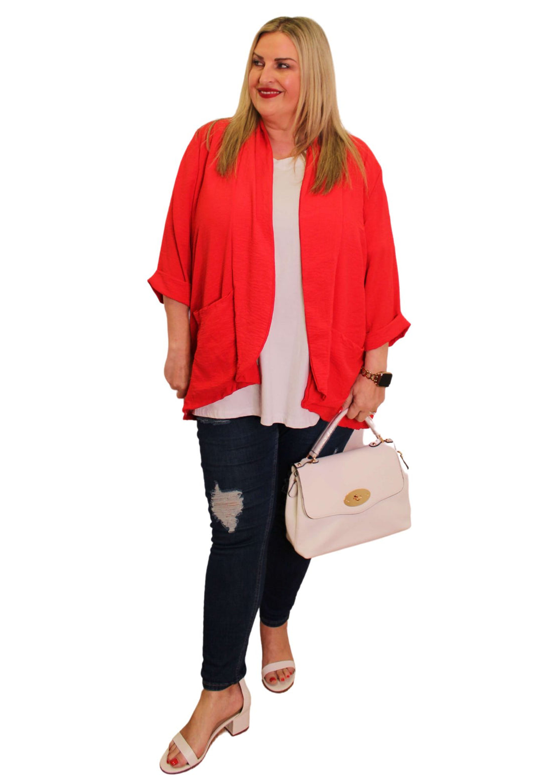 Drape Light Jacket Plain