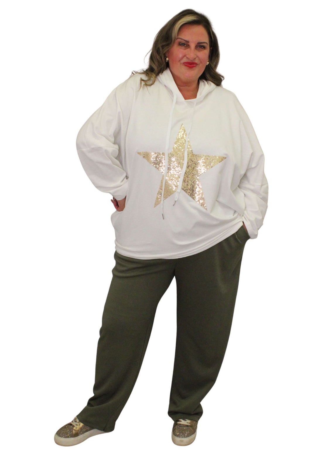 Sparkle Star T-Shirt Hoody