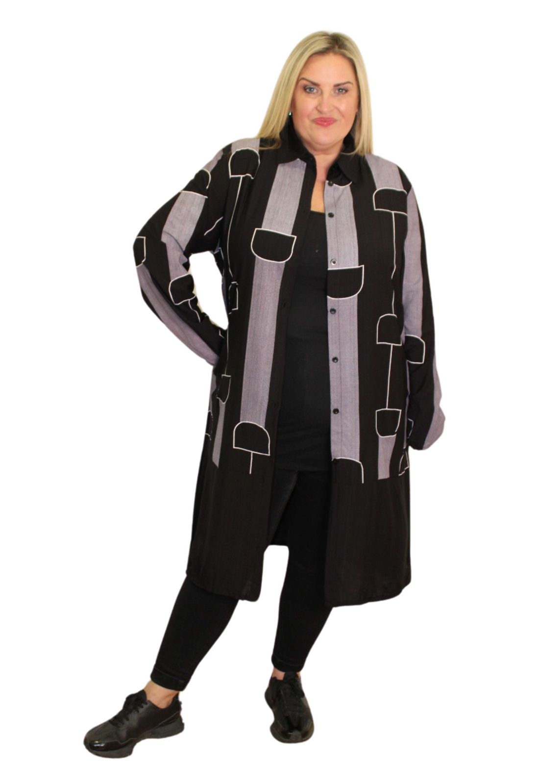 Frow Shirt Dress