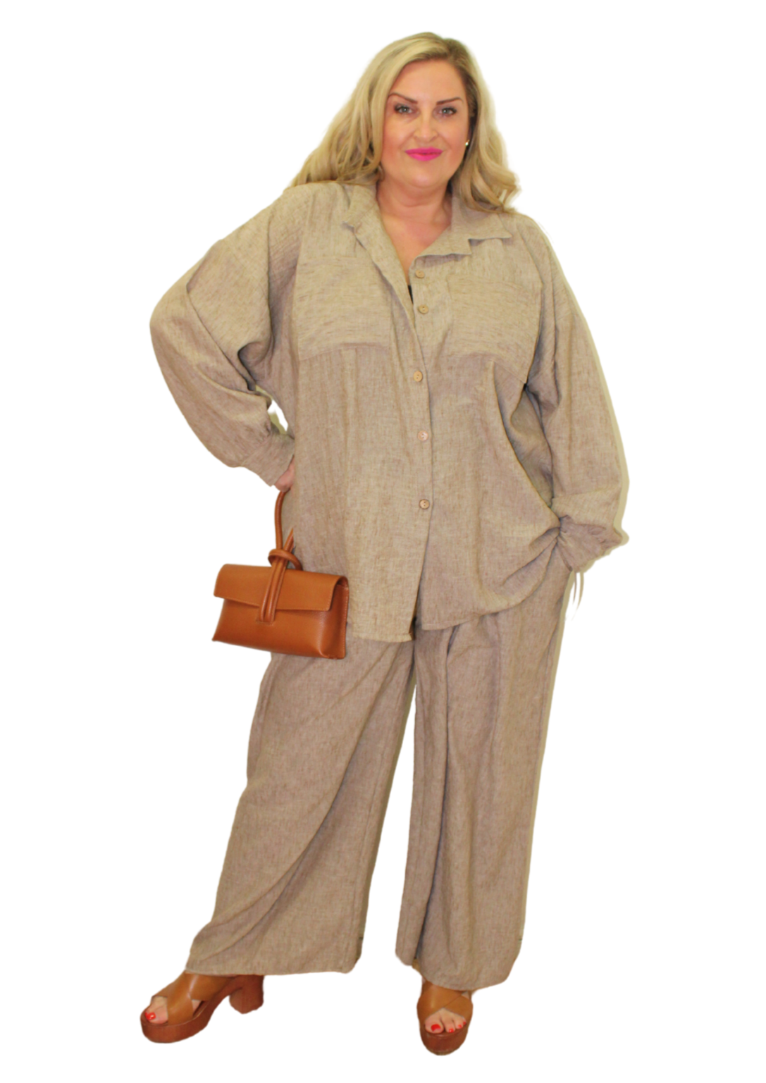 Linen Effect Shirt