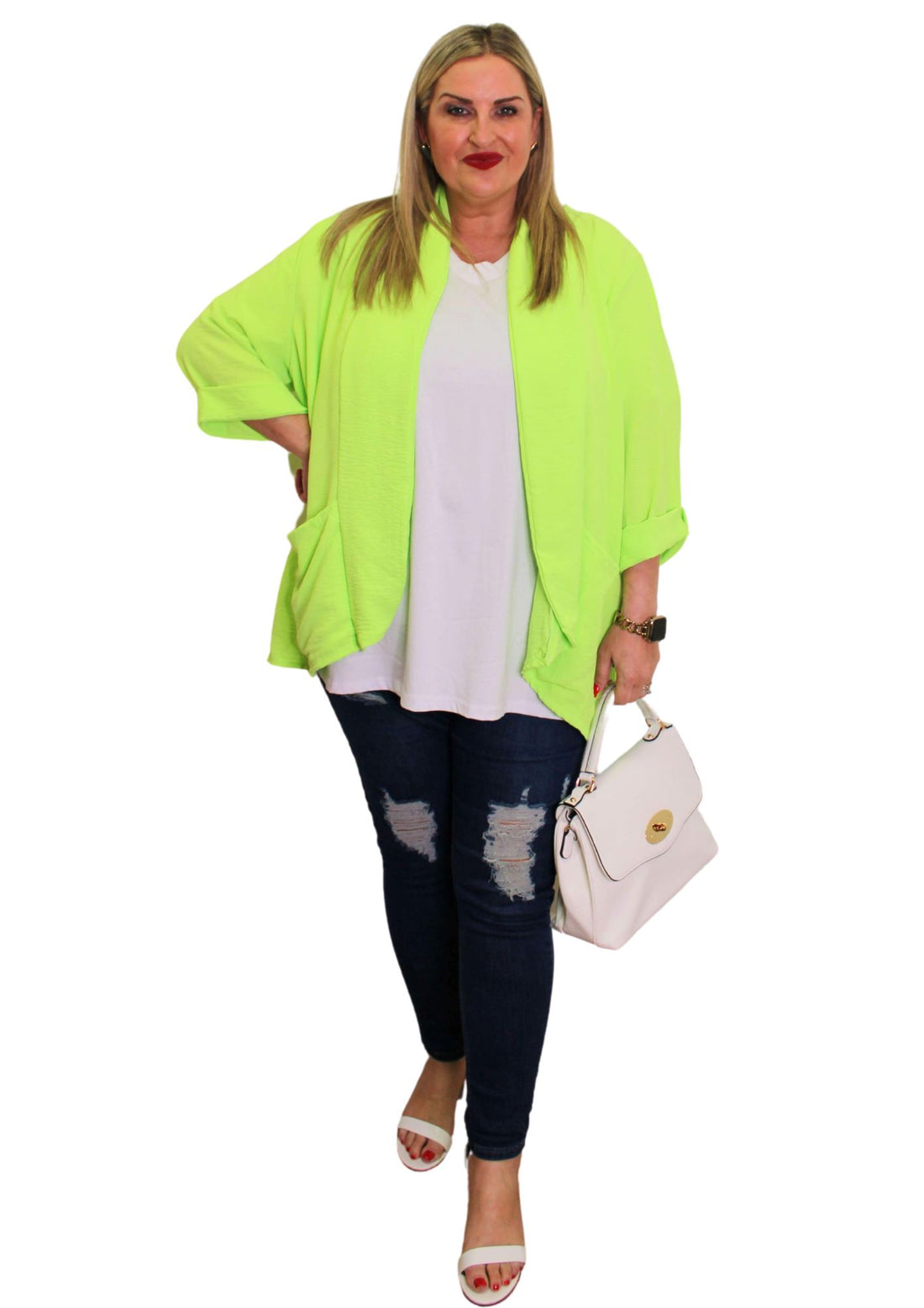 Drape Light Jacket Plain