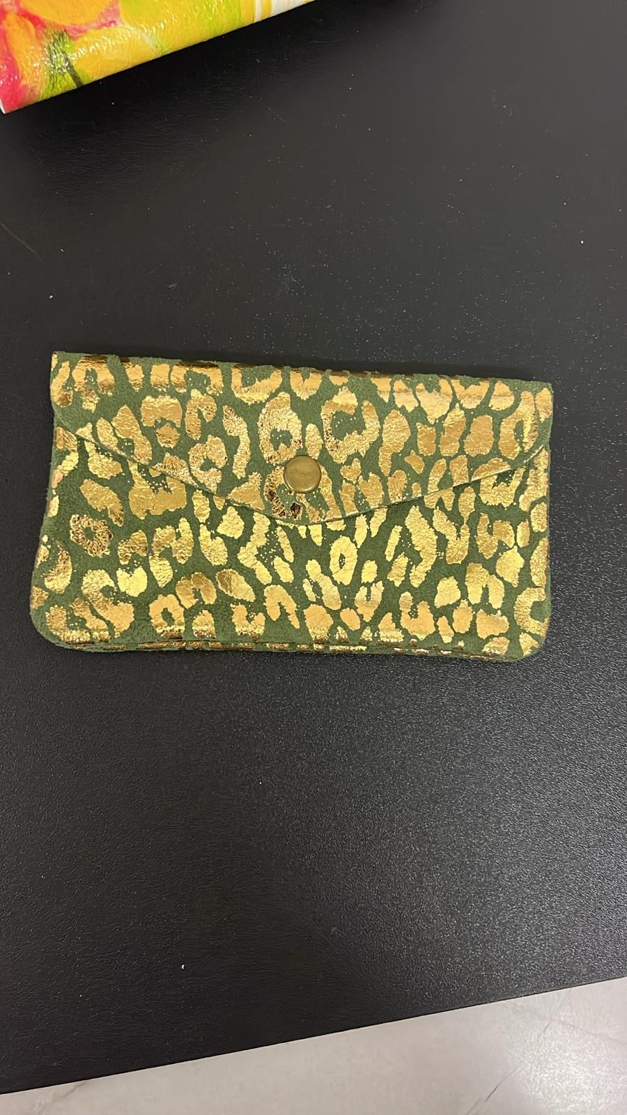 Coin Purse Leather Mid Animal