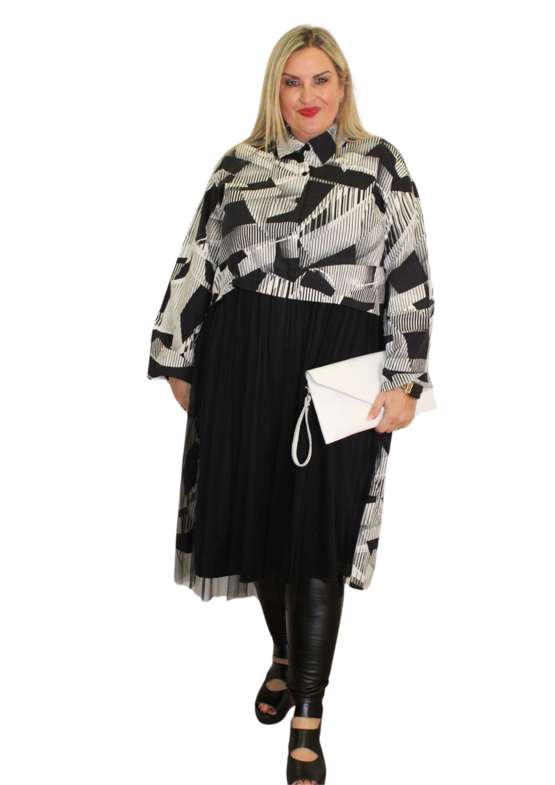 Netty Front Architect Dress By Fly
