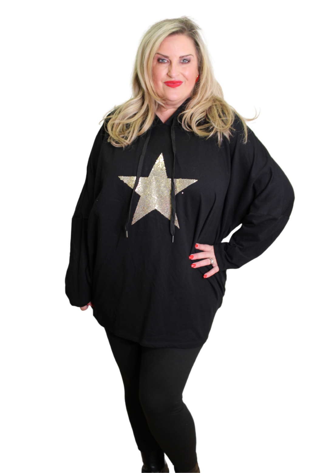 Sparkle Star T-Shirt Hoody