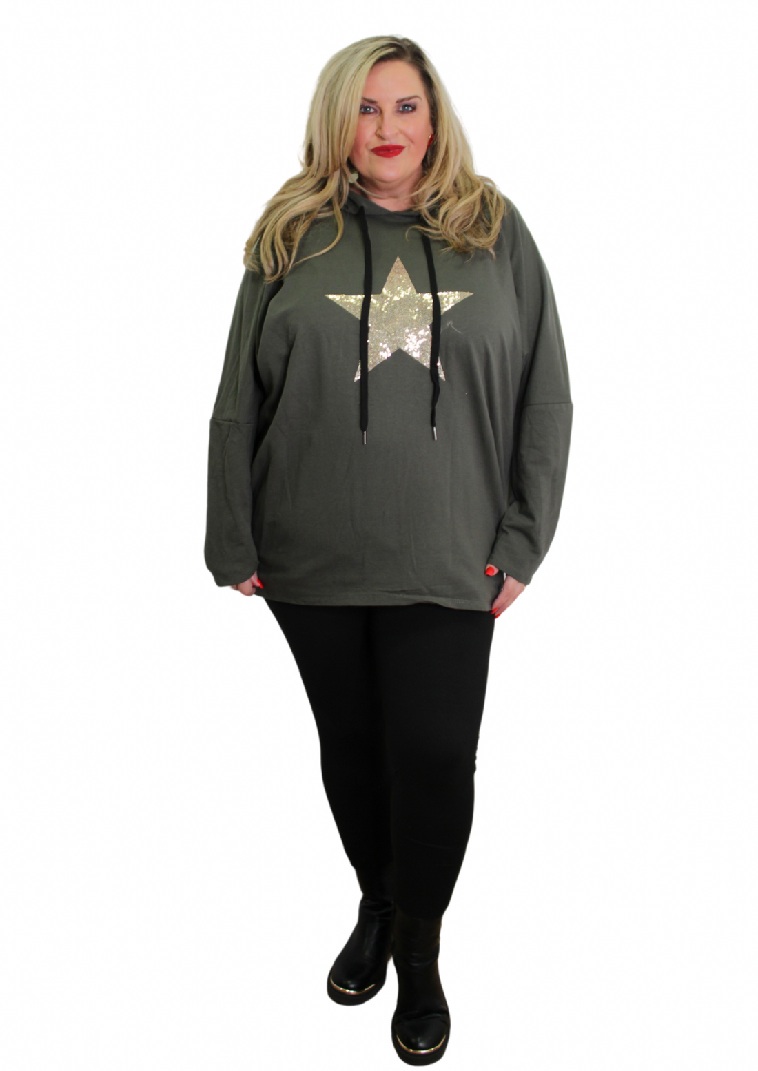 Sparkle Star T-Shirt Hoody