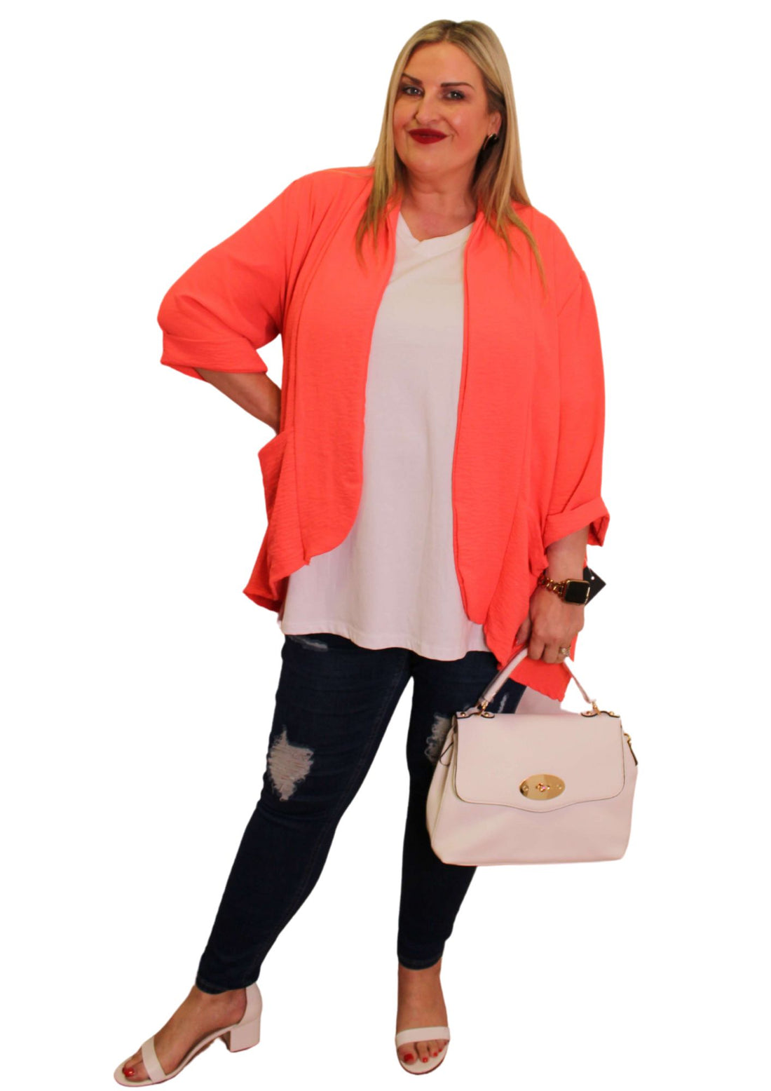 Drape Light Jacket Plain