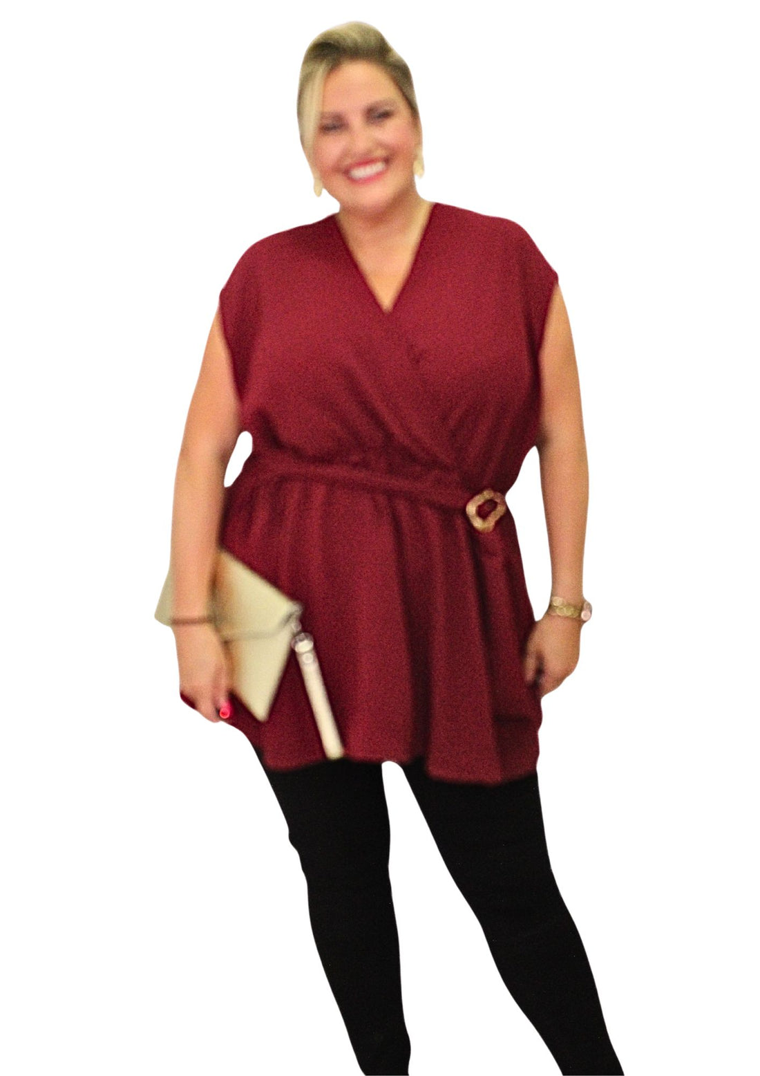 Drop Belt Buckle Top