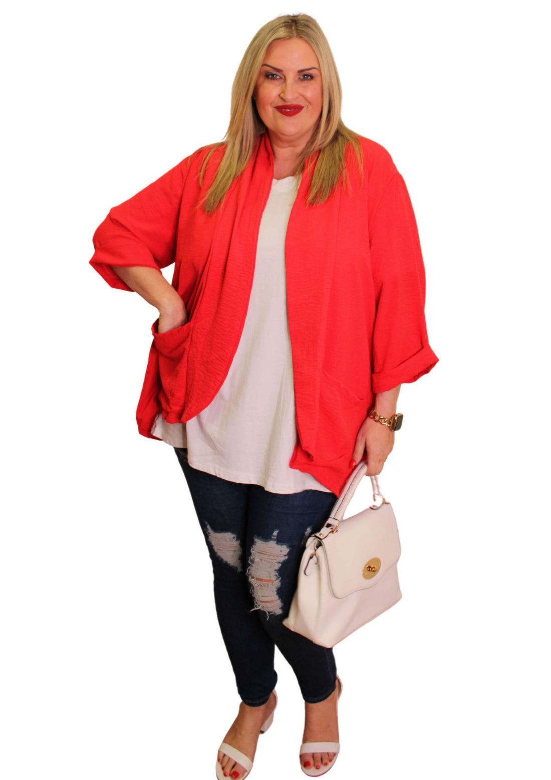 Drape Light Jacket Plain