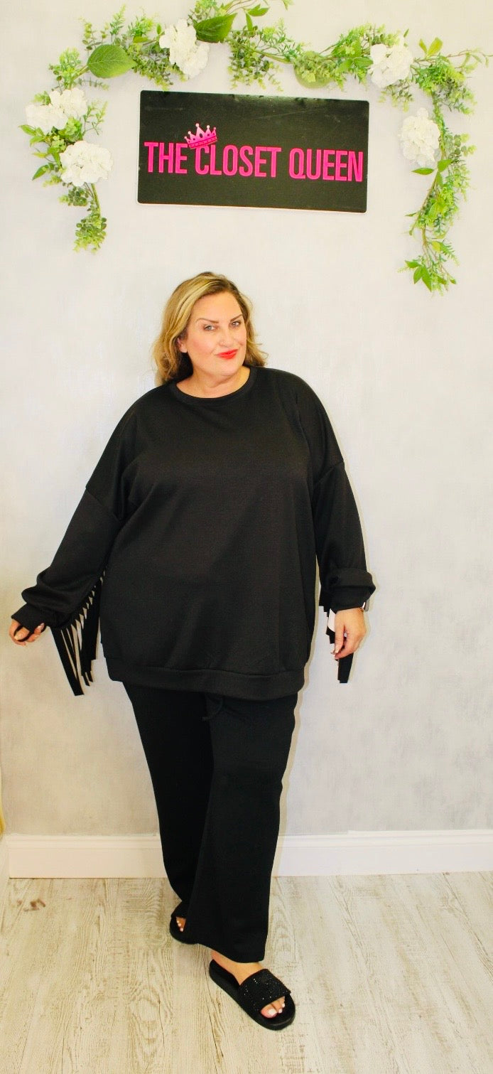 Western Oversize Bounce Top