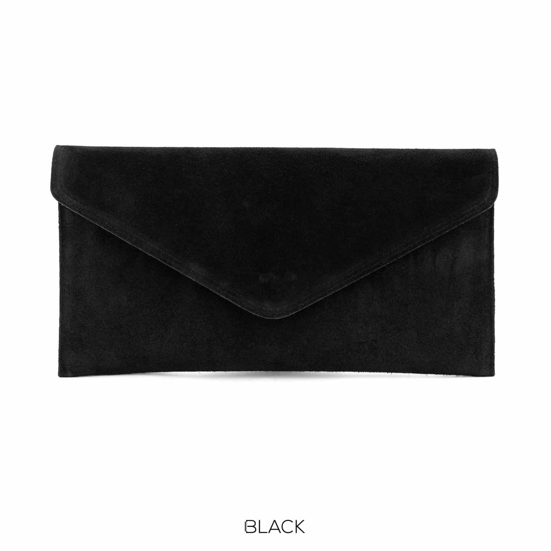 Envelope Clutch Suede Leather