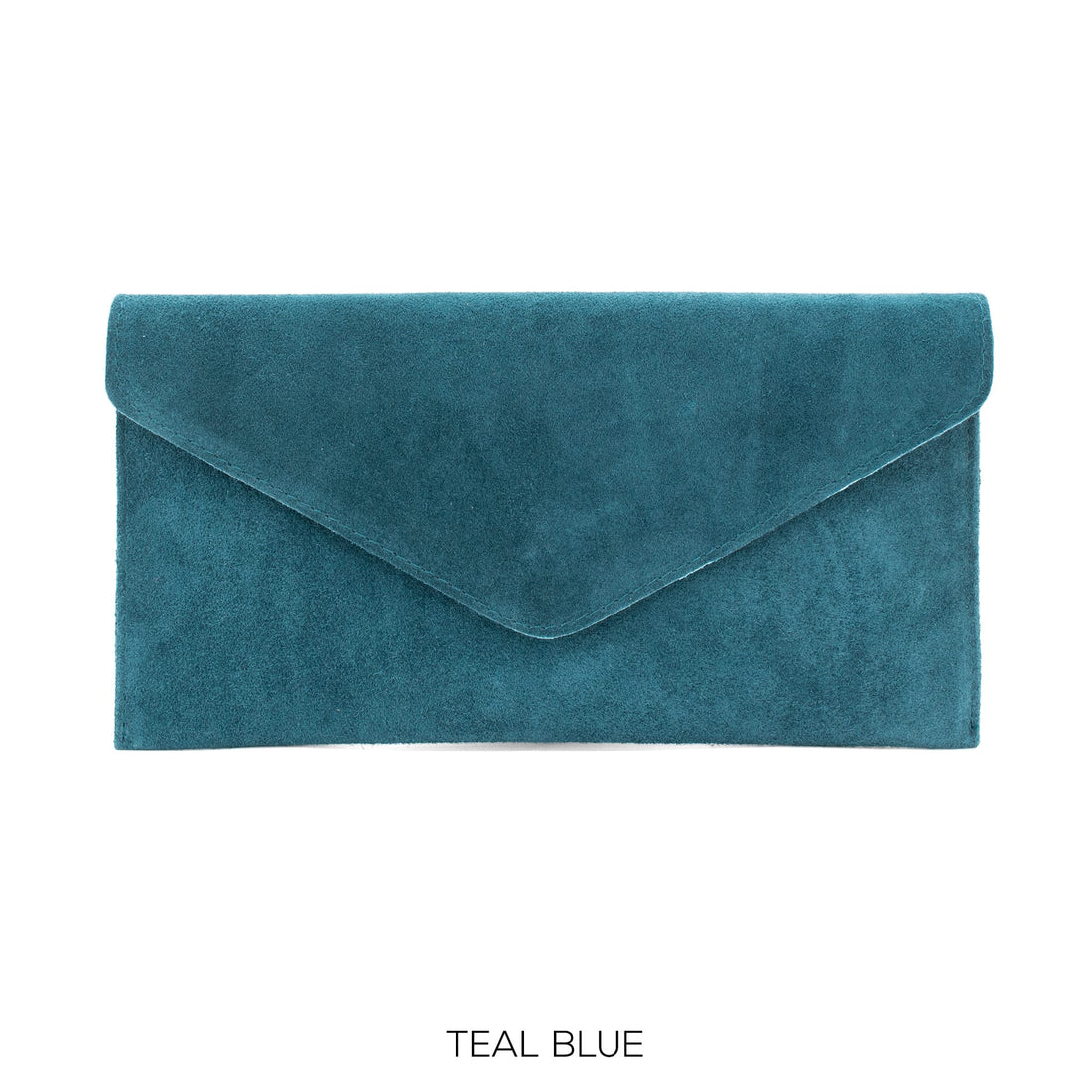 Envelope Clutch Suede Leather