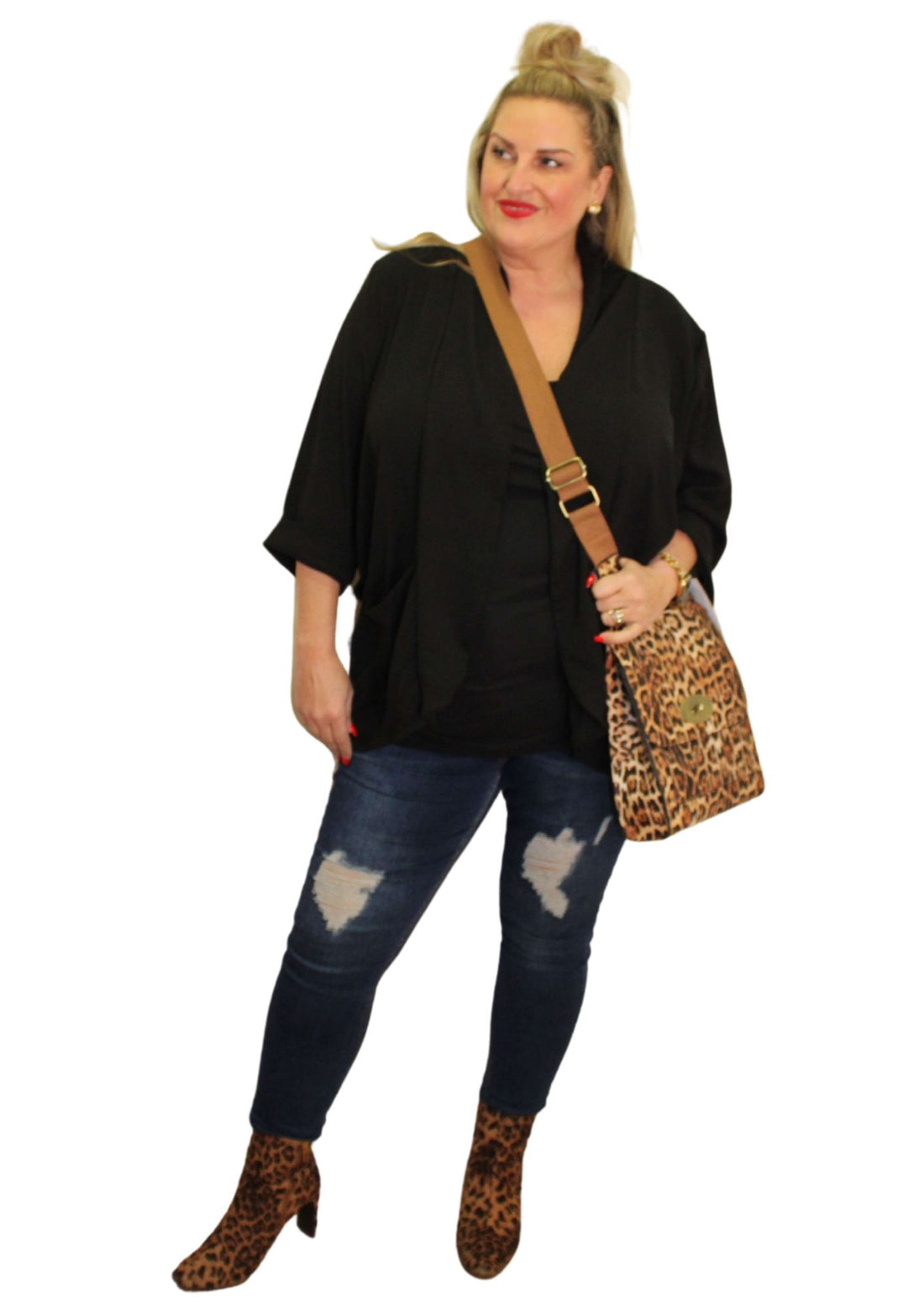 Drape Light Jacket Plain