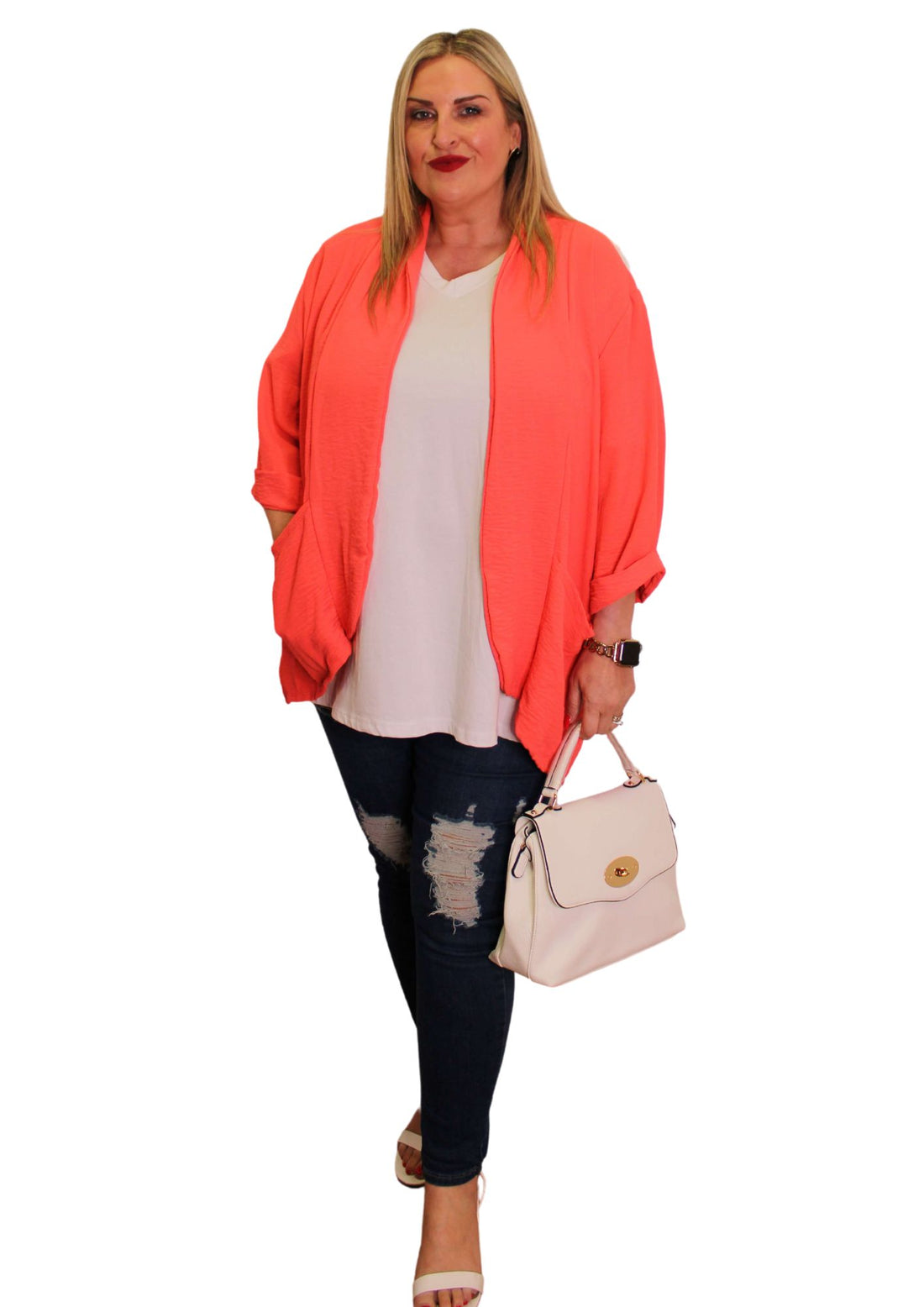 Drape Light Jacket Plain
