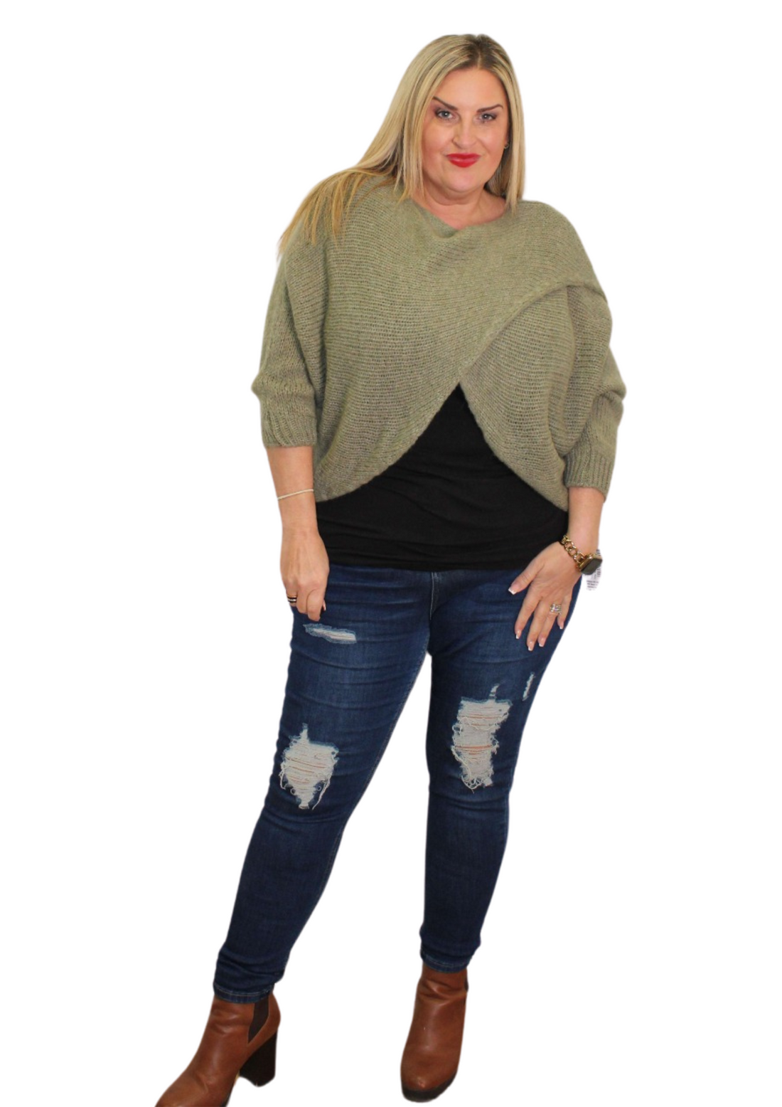 Criss Cross Jumper Petite