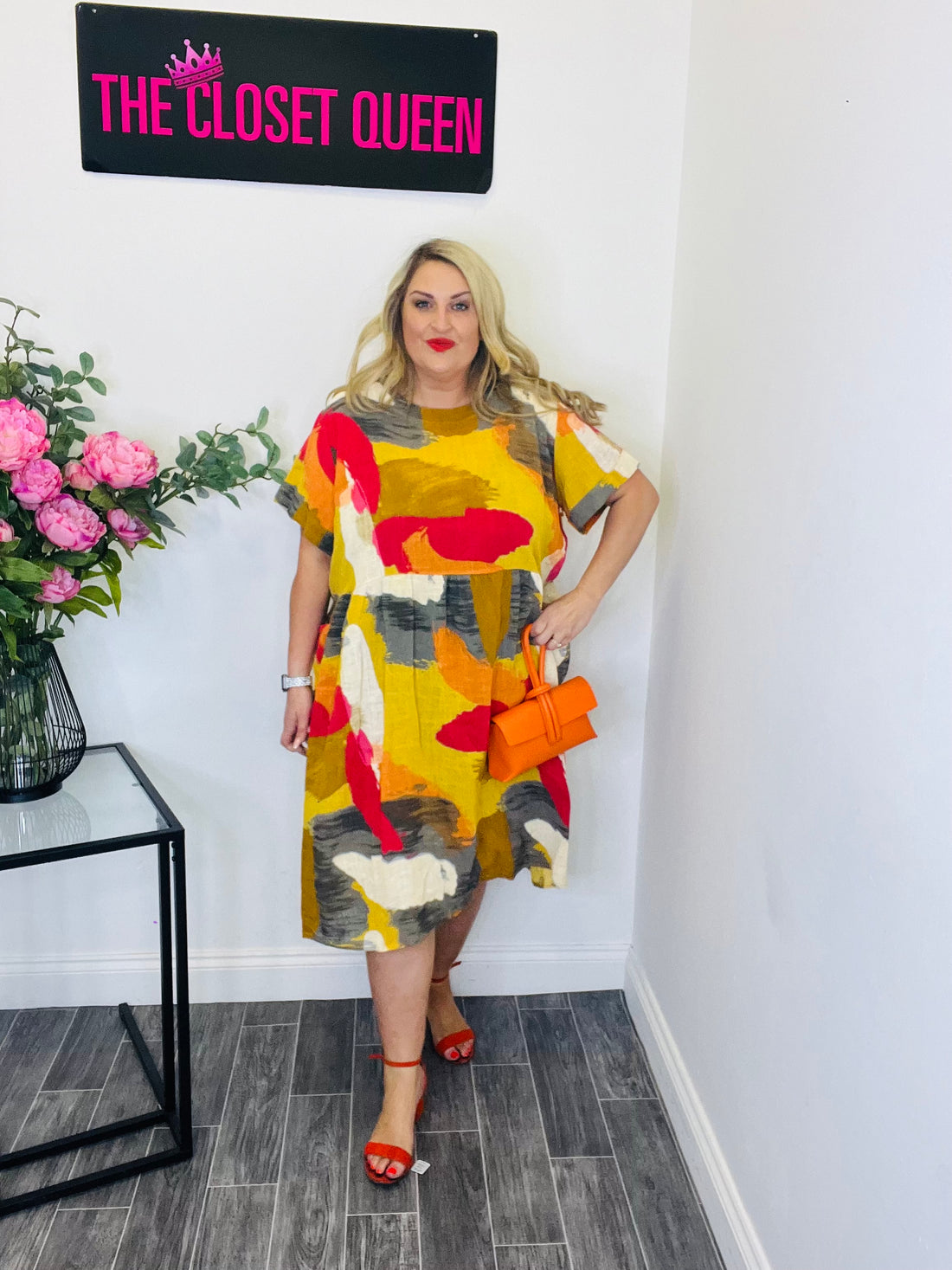 Paint Brush Dress