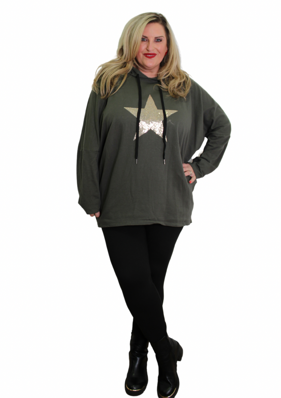 Sparkle Star T-Shirt Hoody