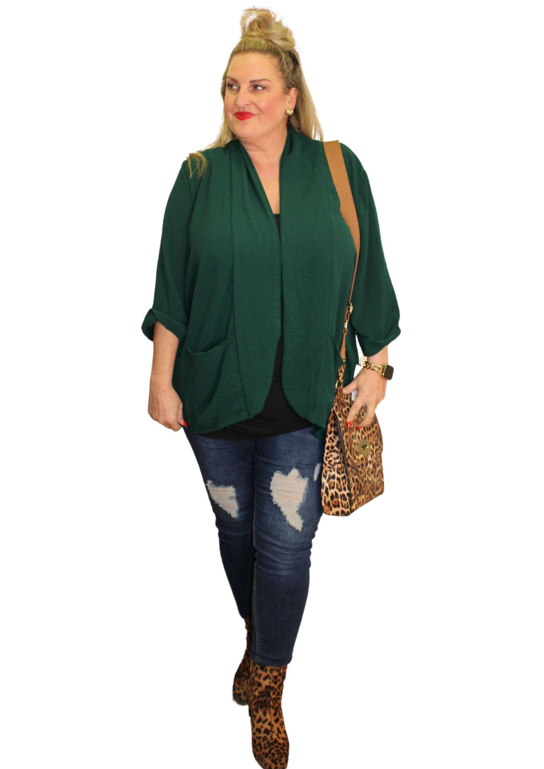 Drape Light Jacket Plain