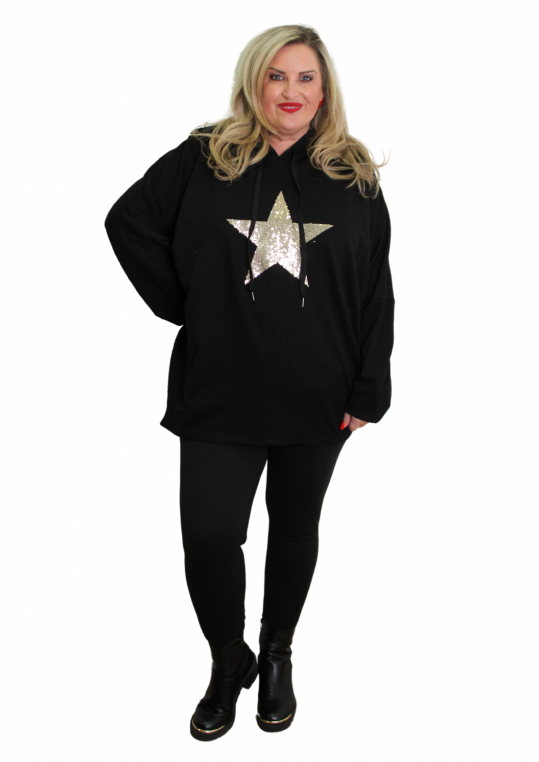 Sparkle Star T-Shirt Hoody