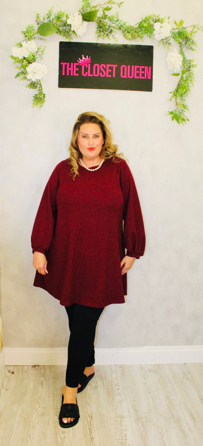 Twinny Aline Shimmer Dress