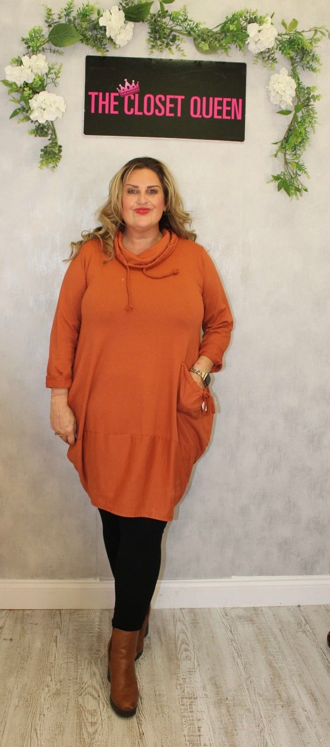 Indian Cowell Dress Plain