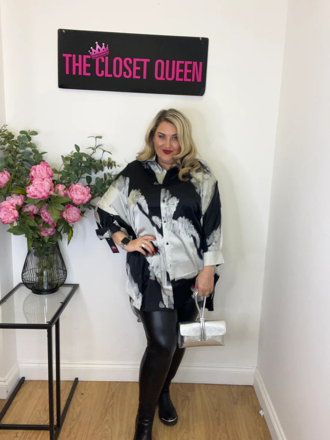 Babycham Leather Look Leggings
