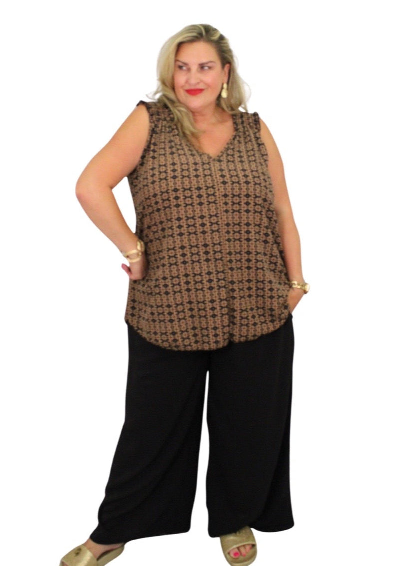Peros Swing Top Sleeveless Fend