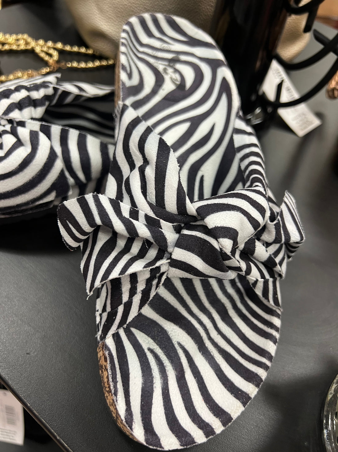 Birky Bow Slider Zebra