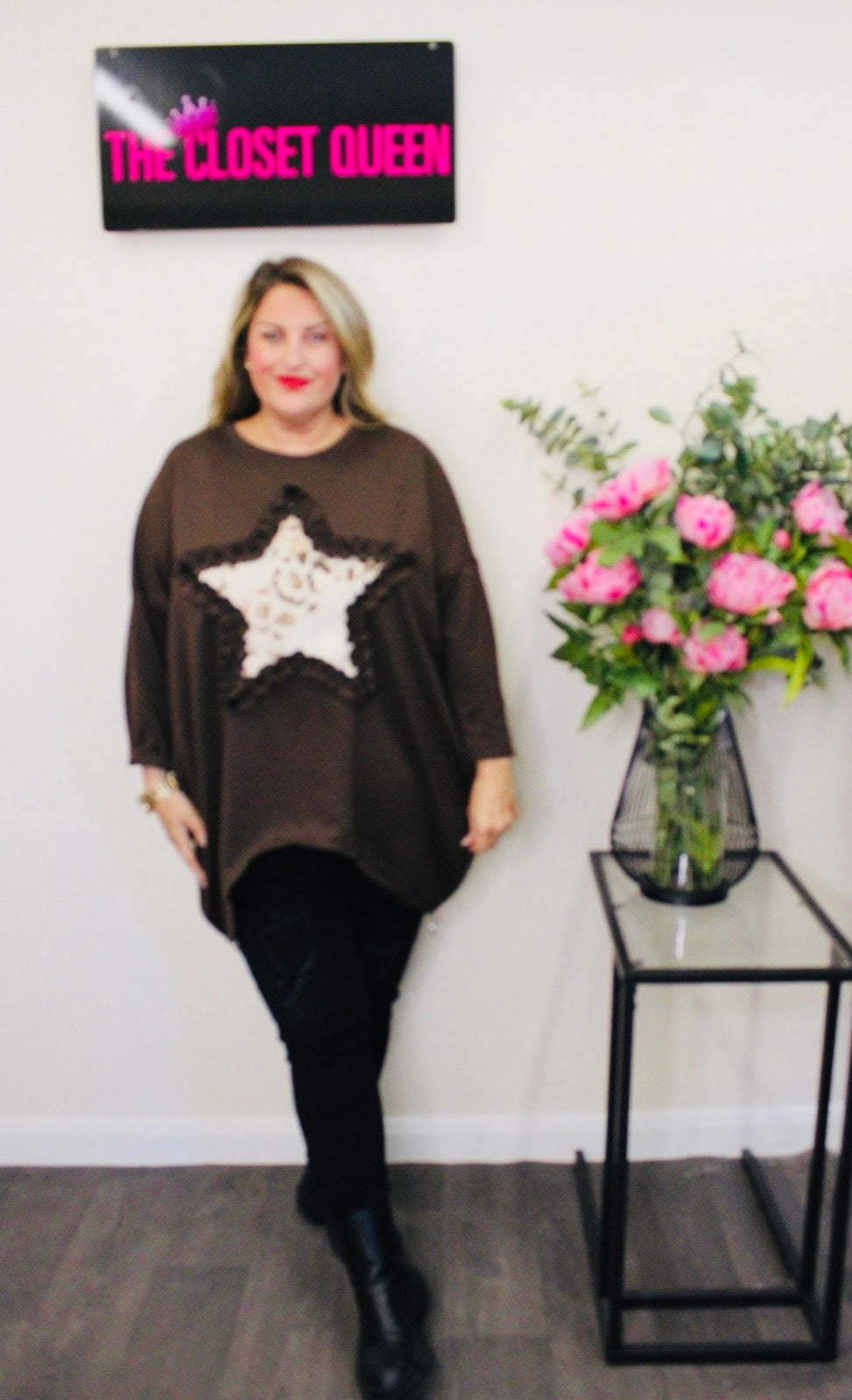 Bounce Ruffle Star Top