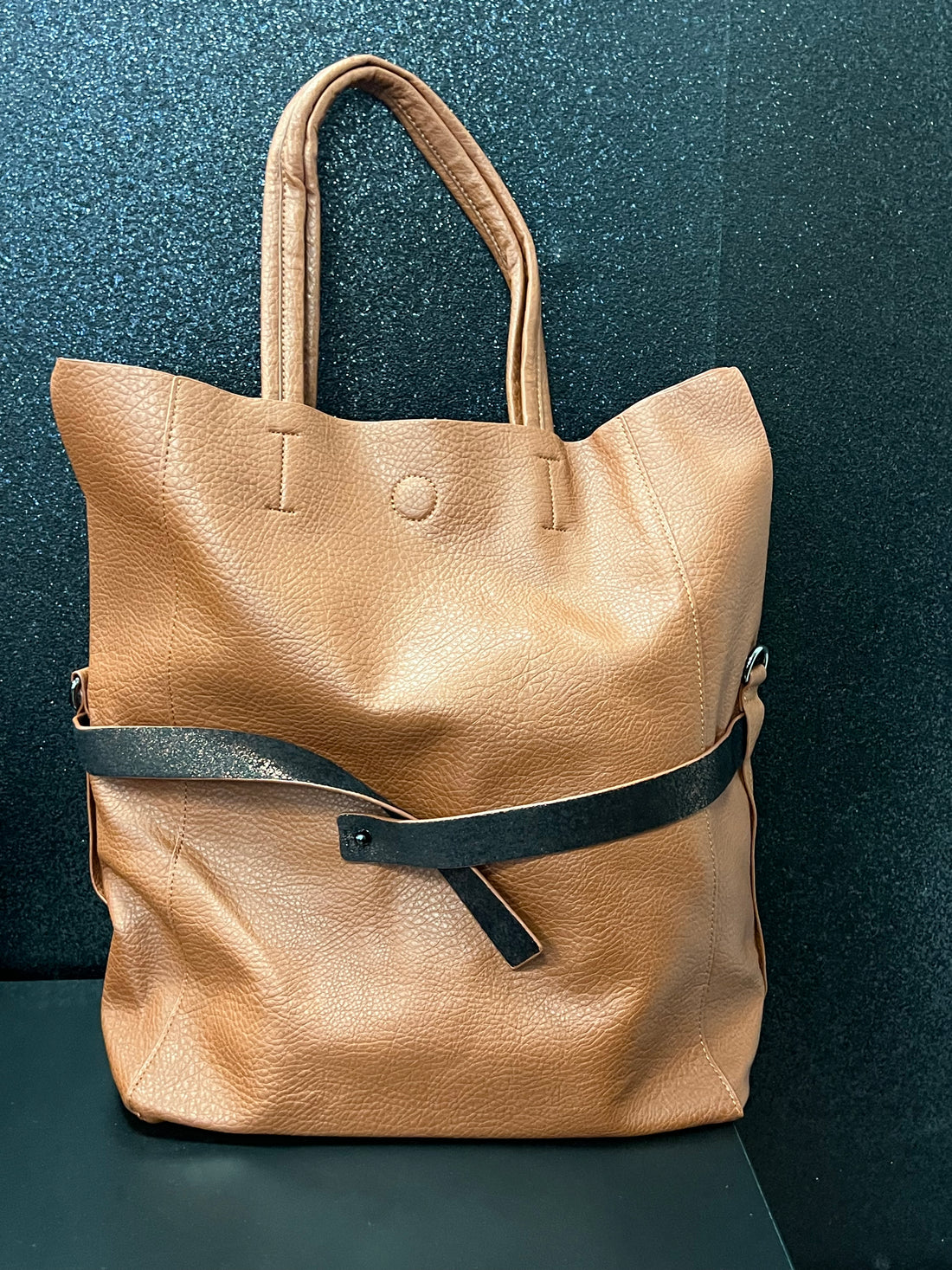 Sparkly Belt Shopper Bag