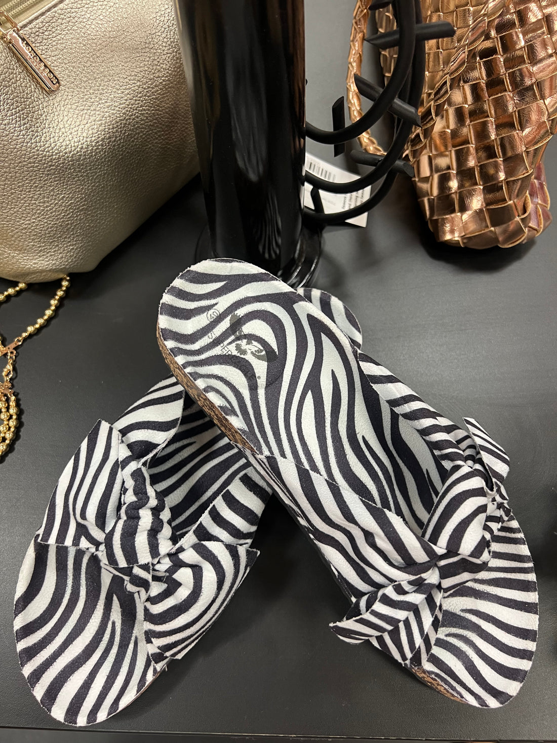 Birky Bow Slider Zebra