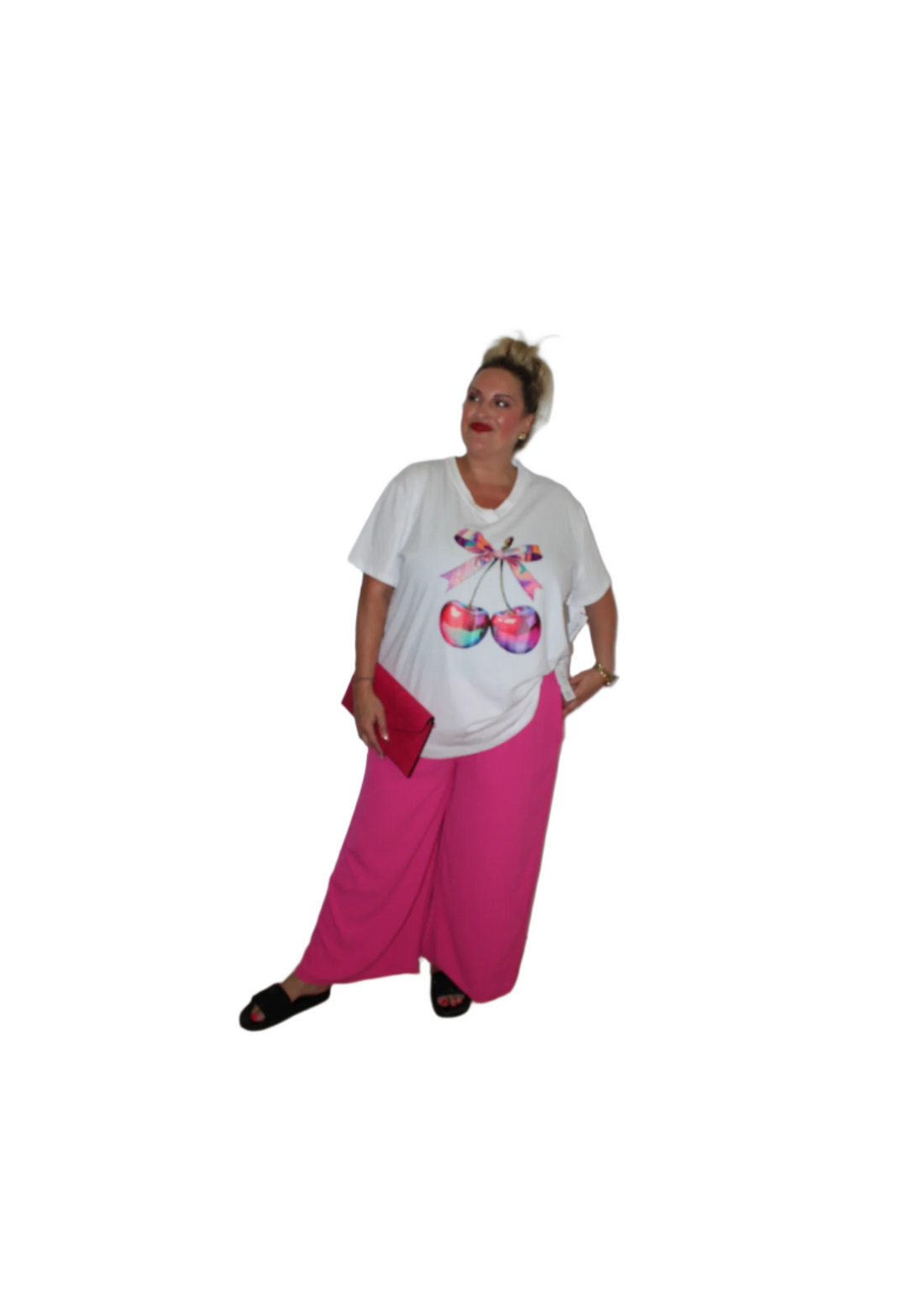 Dee T-Shirt Iridescent Cherry