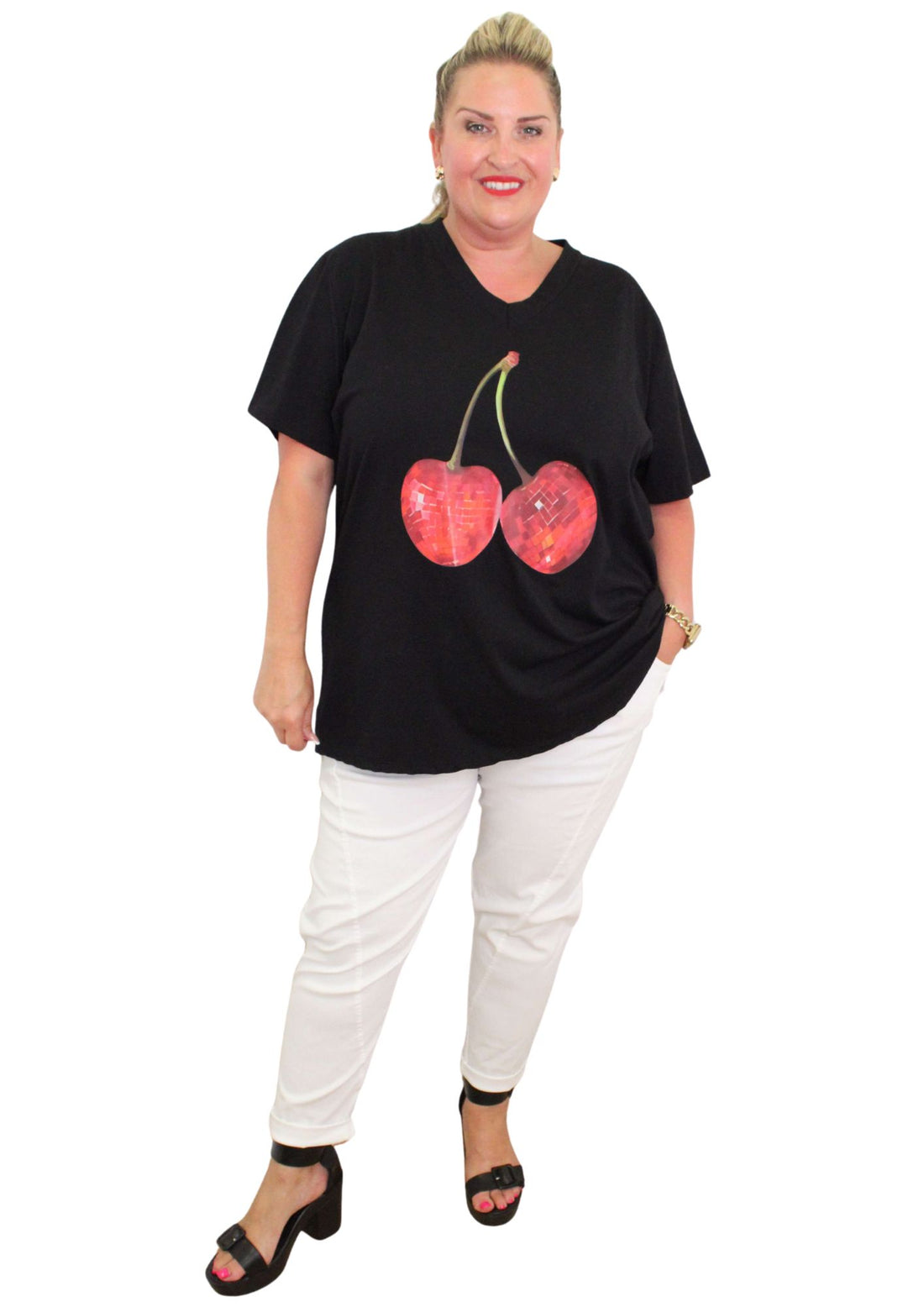 Dee T-Shirt Disco Cherry