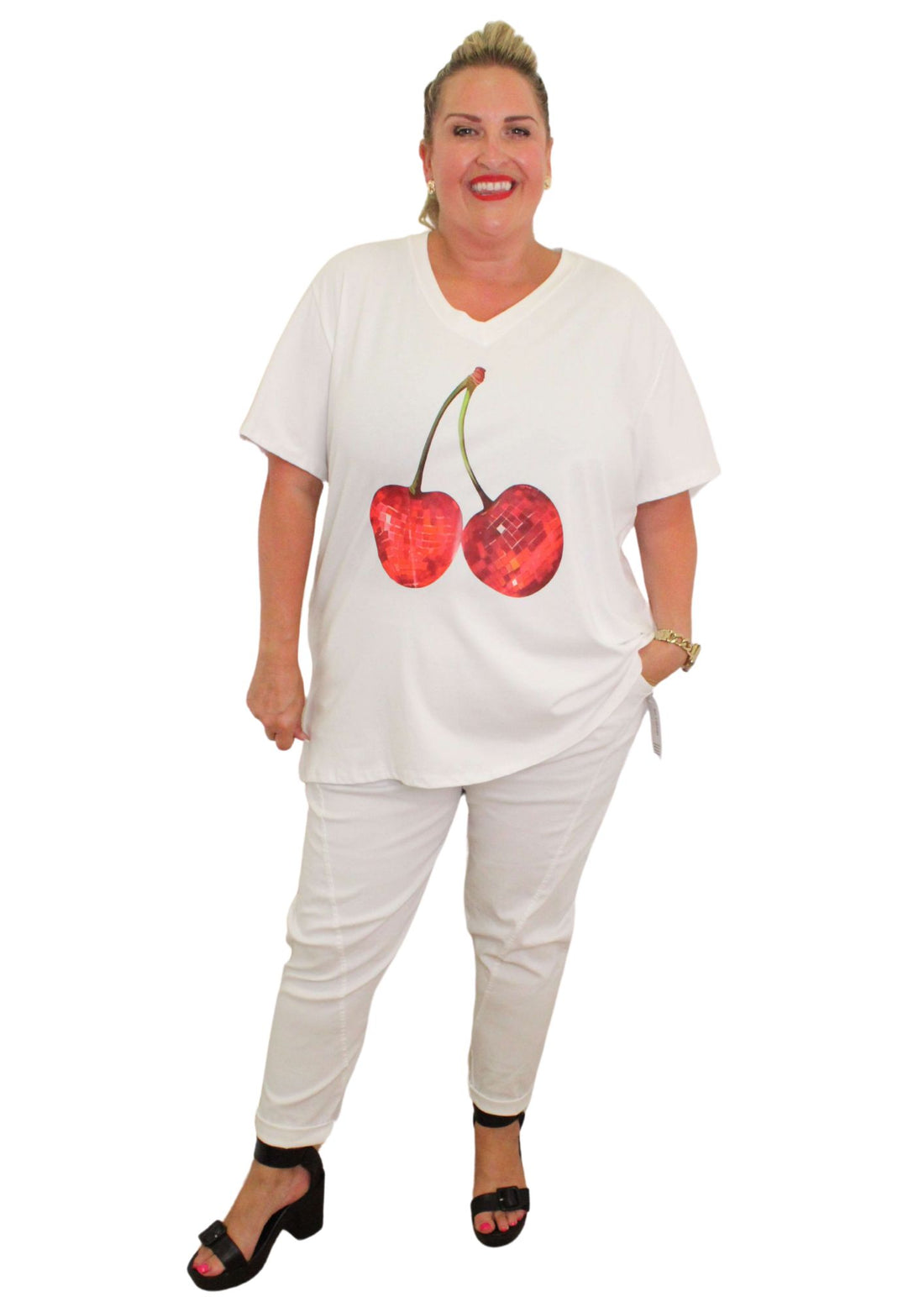 Dee T-Shirt Disco Cherry