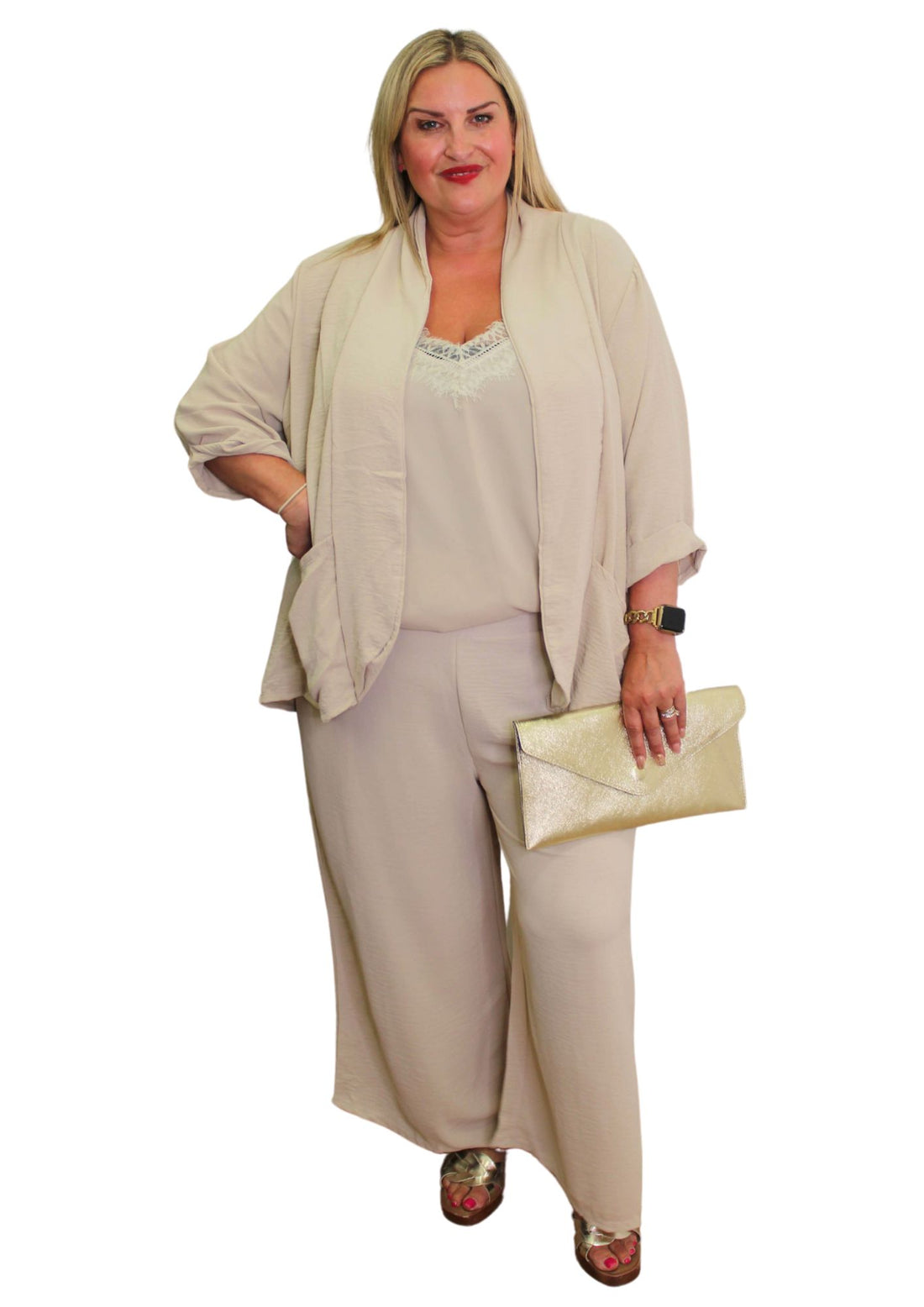 Drape Light Jacket Plain