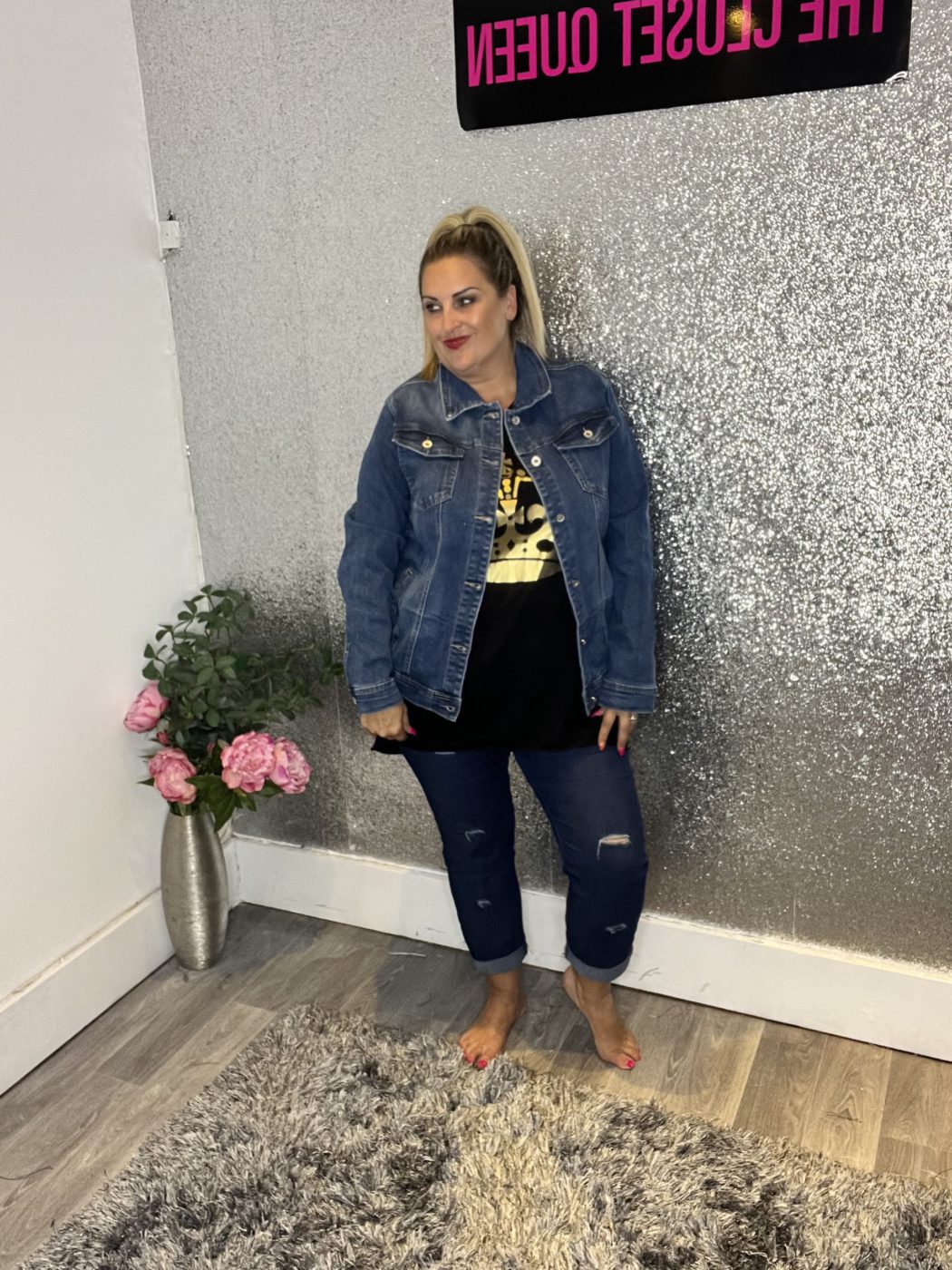 Plain Denim Jacket