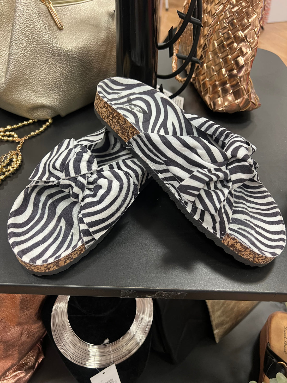 Birky Bow Slider Zebra