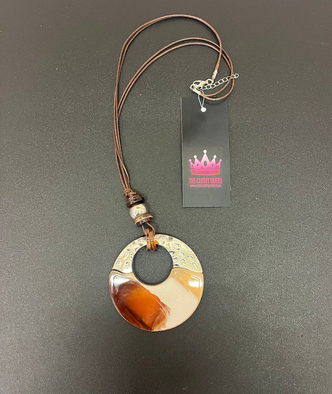 Split Circle Necklace