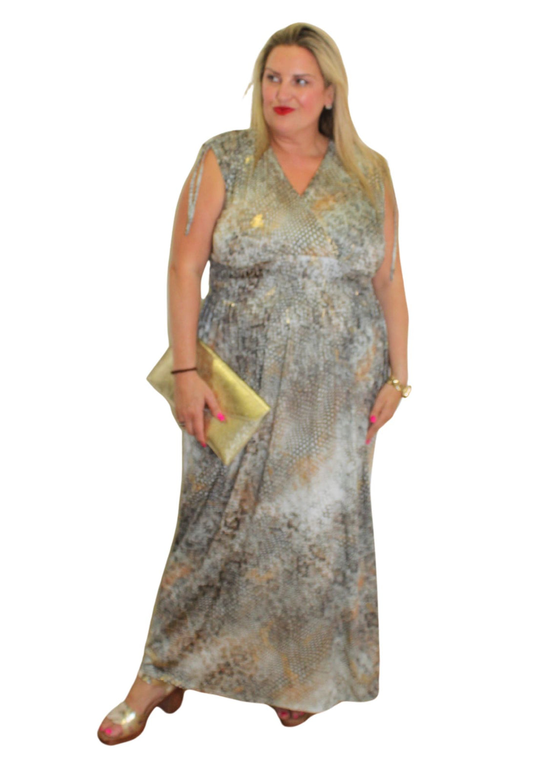 Forty Dress Grecian Replying