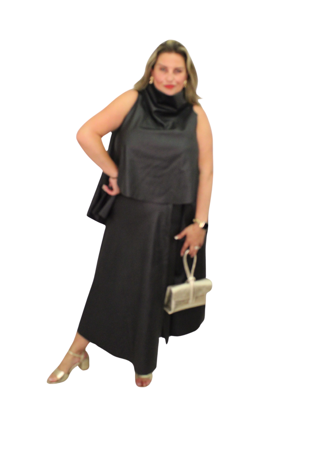 ID Leather Look skirt