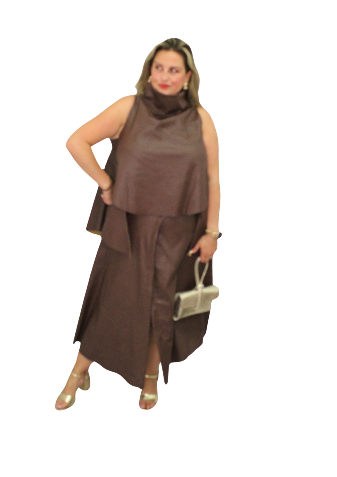 ID Leather Look skirt