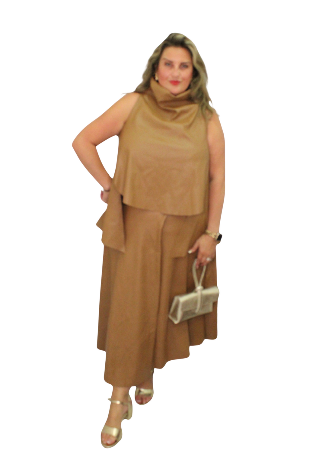 ID Leather Look skirt