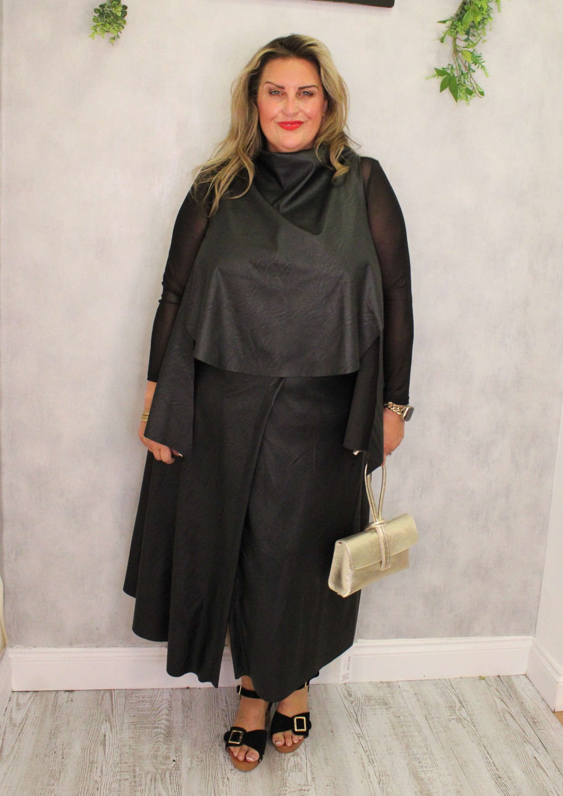 ID Leather Look Tabard
