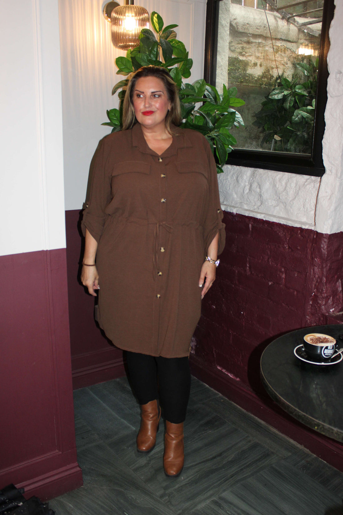Pull Middle Shirt Tunic