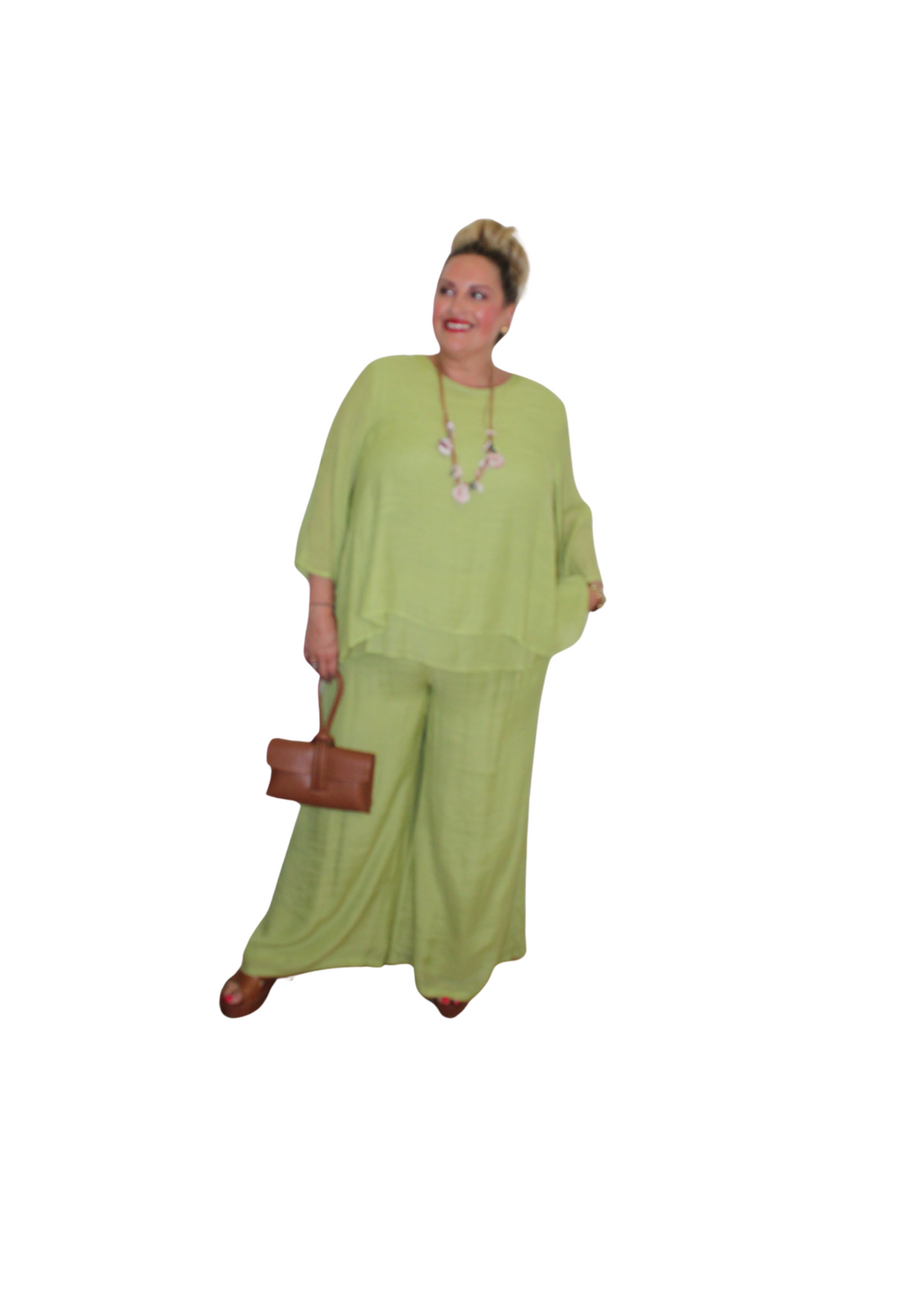 Split back top plain