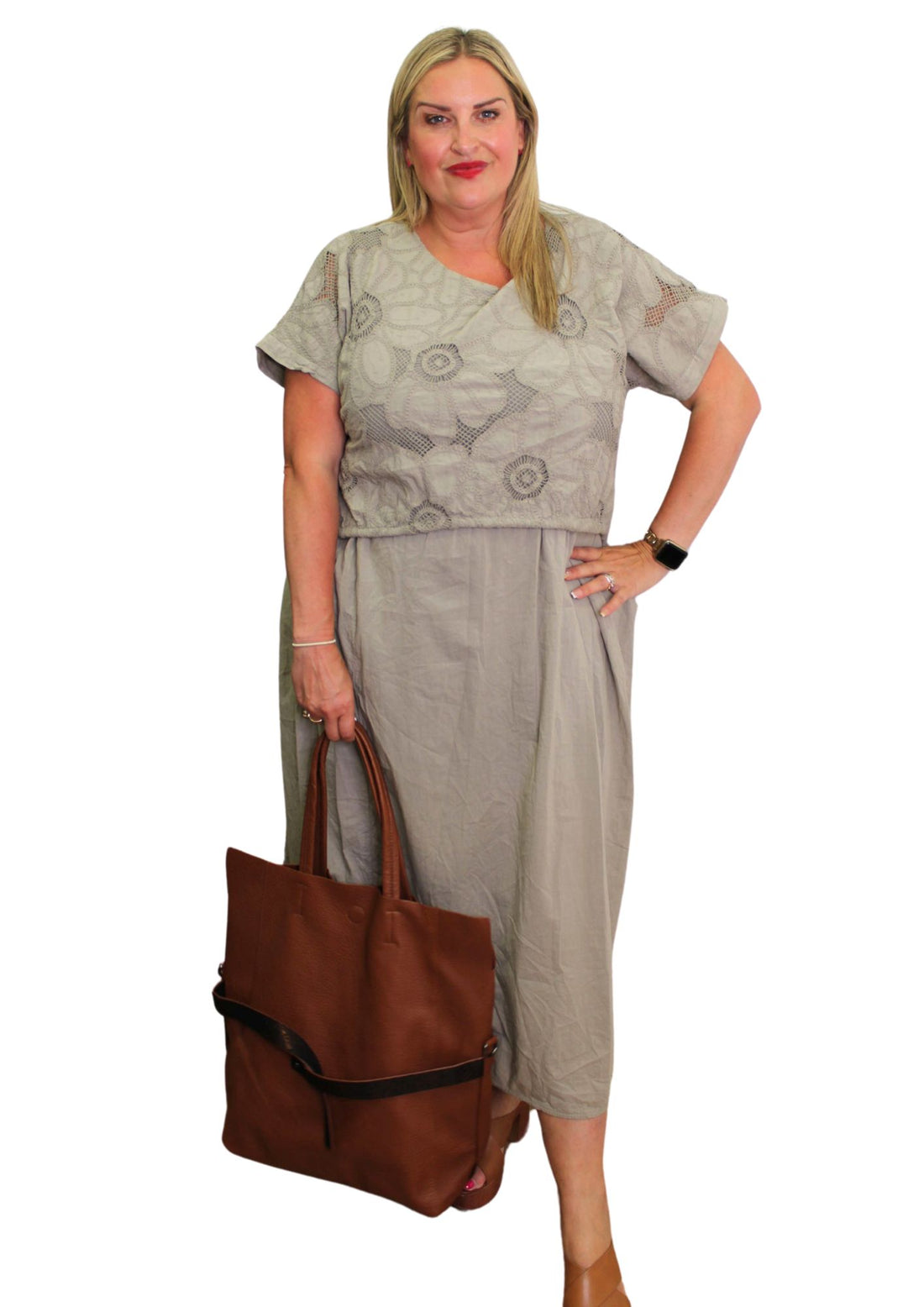 Shee Dress Embroidered Top