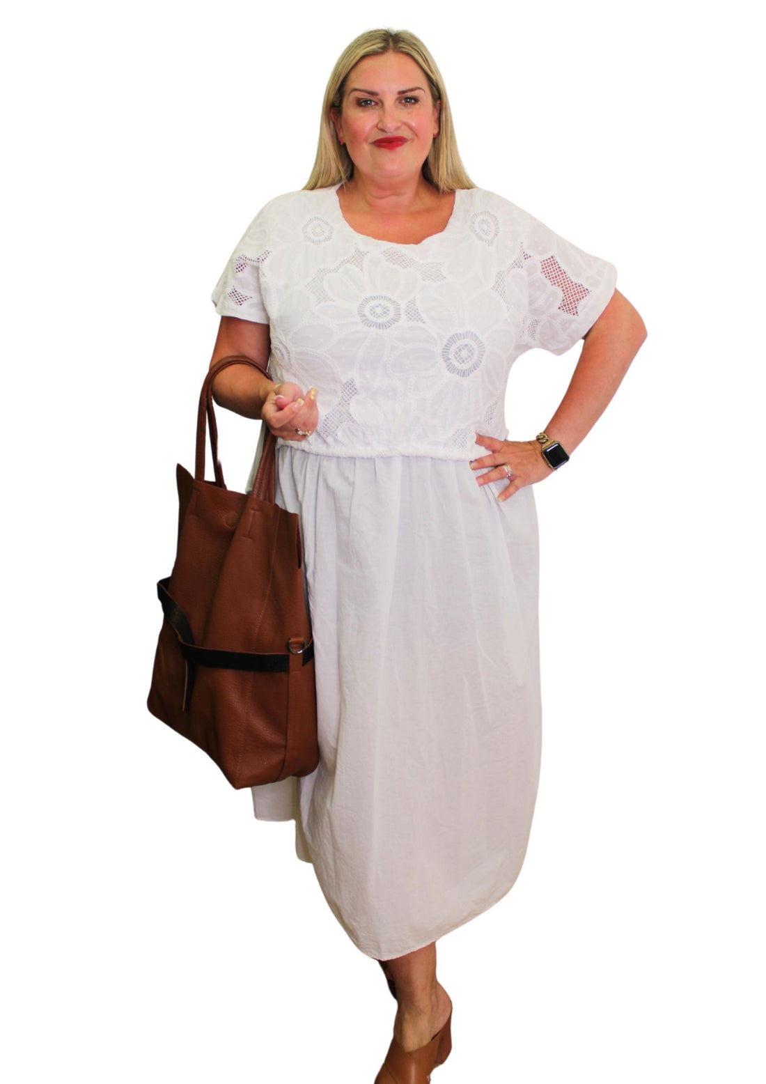 Shee Dress Embroidered Top